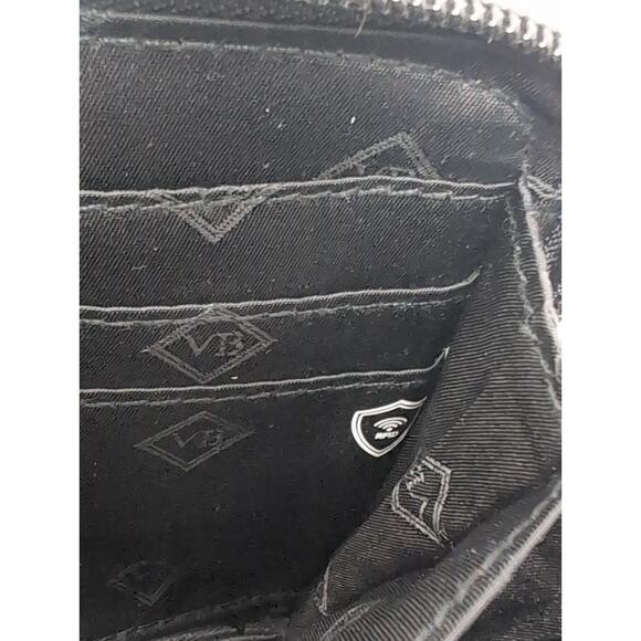 Vera Bradley RFID Turnlock Zip Around Wallet Haymarket Floral Quilted Clutch - Picture 6 of 7